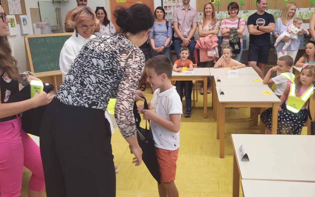 sprejem v prvi razred