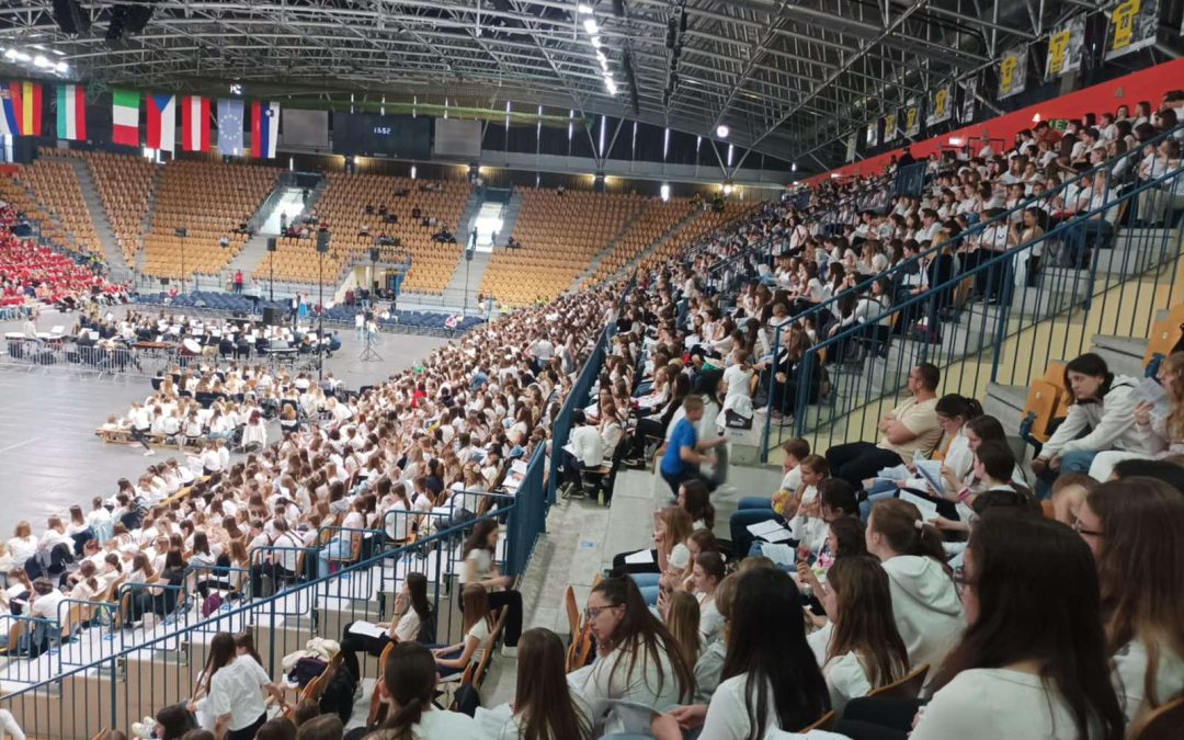 Naši pevci na zborovskem BUM-u